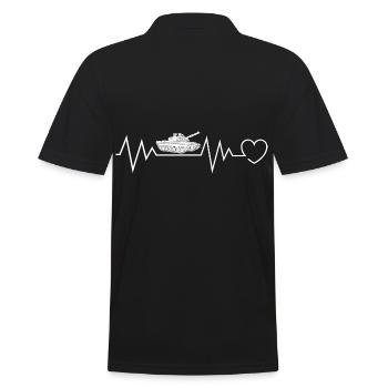 Tanker Soldier Heartbeat Pulse Tank - Polo Homme - noir - Dos - Kai (181cm)