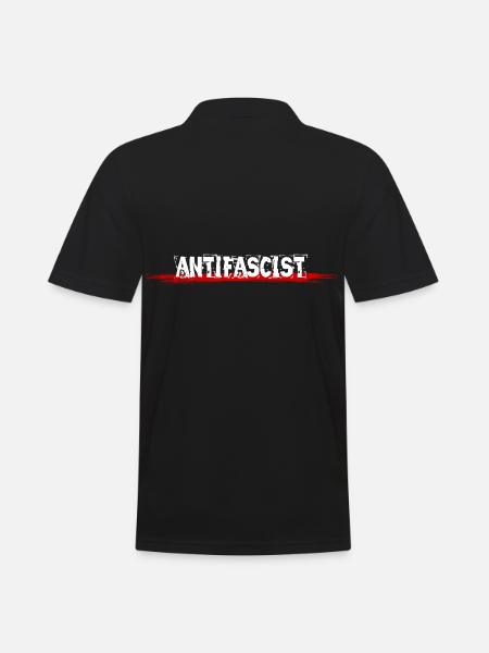Antifasciste Antifascista - Polo Homme - noir