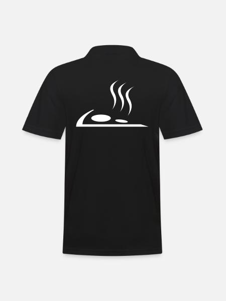 Pizza Pizza - Men's Polo Shirt - black