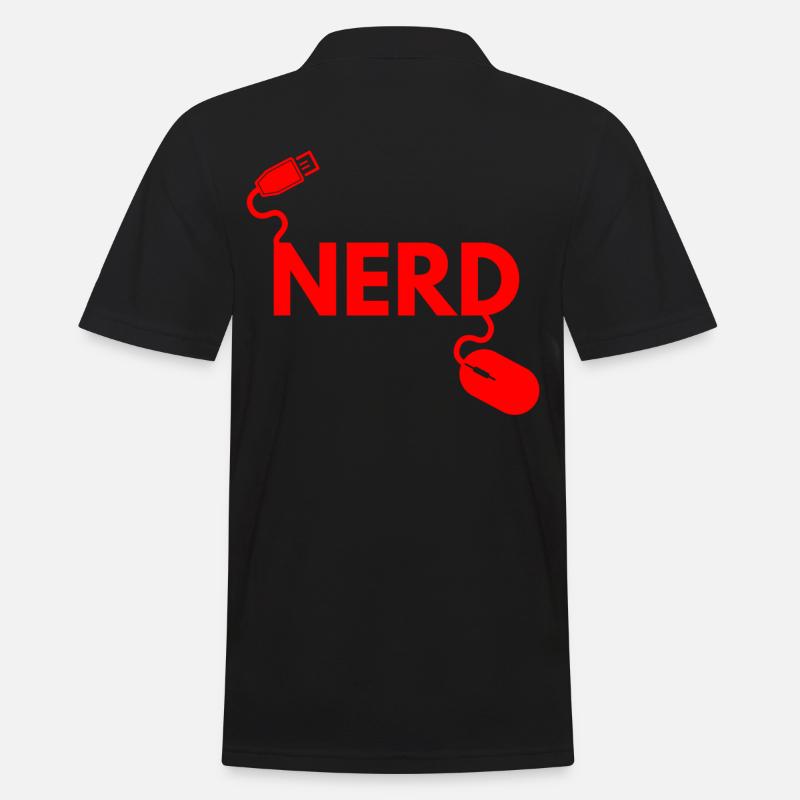 Informatique Nerd - Polo Homme - noir