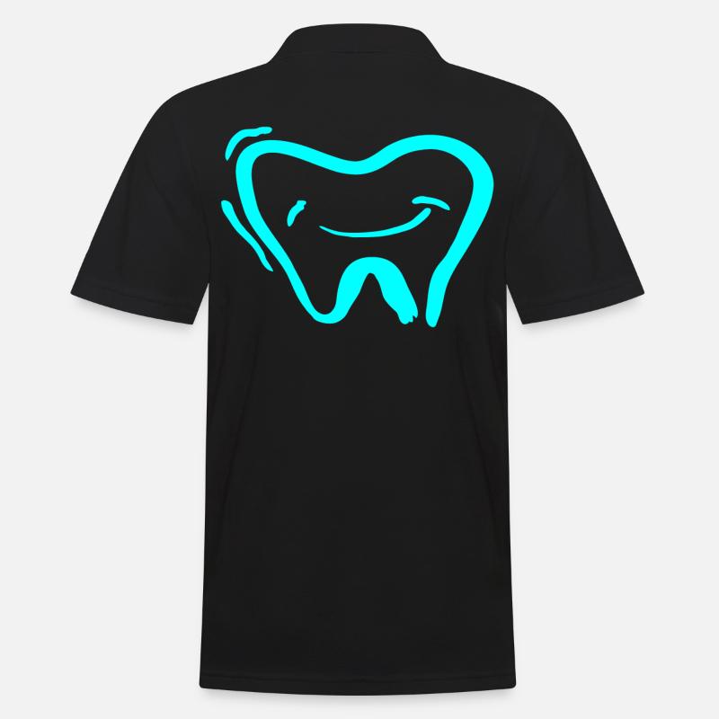 Dent - Polo Homme - noir