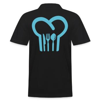 Bonnet de cuisine - Polo Homme - noir - Dos - Kai (181cm)
