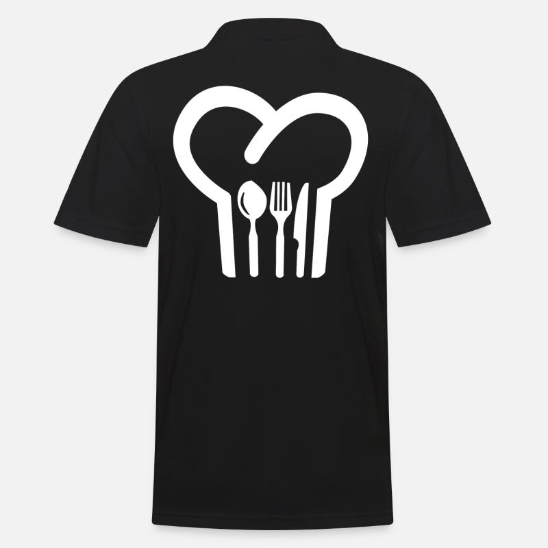 Bonnet de cuisine - Polo Homme - noir