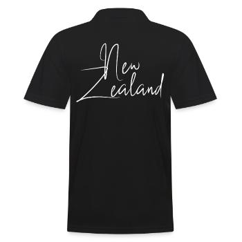 Nouvelle-Zélande - Polo Homme - noir - Dos - Kai (181cm)