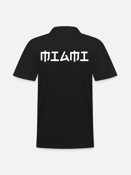 Miami - Men's Polo Shirt - black