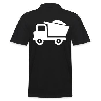 Camions - Polo Homme - noir - Dos - Kai (181cm)