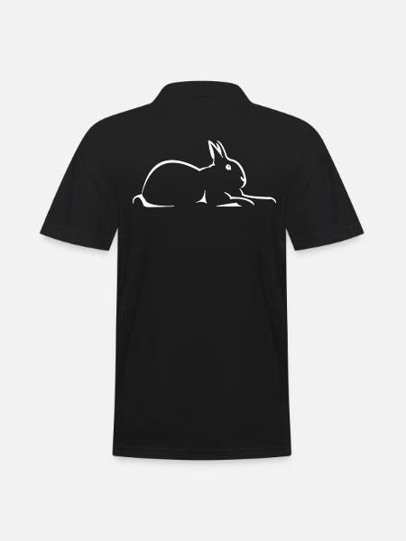 Rabbit - Men's Polo Shirt - black