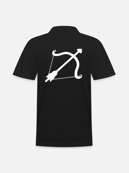 Arc et flèche - Polo Homme - noir