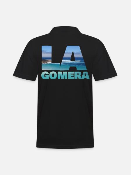 La Gomera - Men's Polo Shirt - black