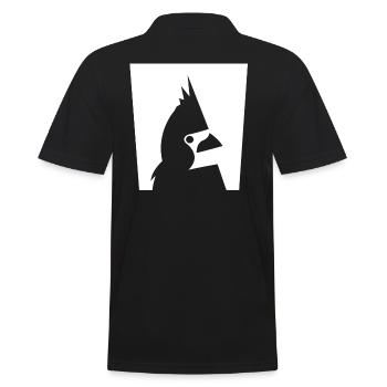 BIRD PARROT - Polo Homme - noir - Dos - Kai (181cm)