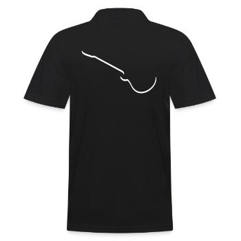 Guitare électrique - Polo Homme - noir - Dos - Kai (181cm)