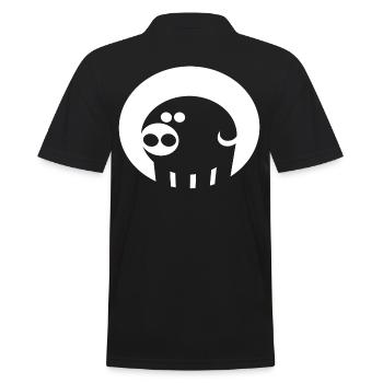 PORC - Polo Homme - noir - Dos - Kai (181cm)