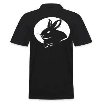 Lapins - Polo Homme - noir - Dos - Kai (181cm)