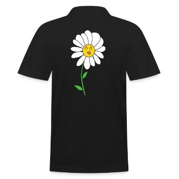 Marguerite - Polo Homme - noir - Dos - Kai (181cm)