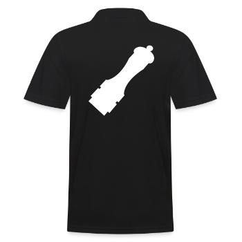 Moulin à poivre - Polo Homme - noir - Dos - Kai (181cm)