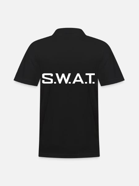 SWAT - Men's Polo Shirt - black
