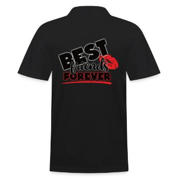 Les meilleurs amis pour toujours - Polo Homme - noir - Dos - Kai (181cm)