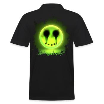 Glowmoji - Polo Homme - noir - Dos - Kai (181cm)
