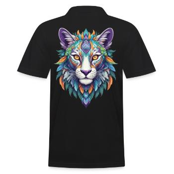 conception de mandala spirituel - Polo Homme - noir - Dos - Kai (181cm)