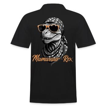 Mamasaur Rex drôle dinosaure mère Style - Polo Homme - noir - Dos - Kai (181cm)