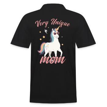 Licorne maman licornes aimant très Unique - Polo Homme - noir - Dos - Kai (181cm)