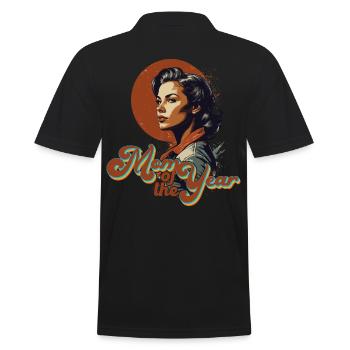 Mère de l’année Fière du meilleur design de maman - Polo Homme - noir - Dos - Kai (181cm)