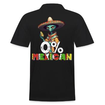 Lustiger Fiesta Spruch Kein Mexikaner Dia De - Polo Homme - noir - Dos - Kai (181cm)