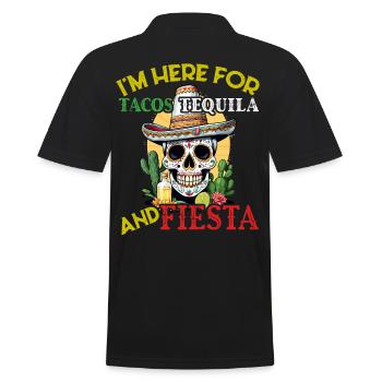 Cinco De Mayo Funny Tequila Mexico Design - Polo Homme - noir - Dos - Kai (181cm)