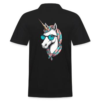 Licorne Maman Maman Drôle Maman Cadeau de Fête des Mères - Polo Homme - noir - Dos - Kai (181cm)