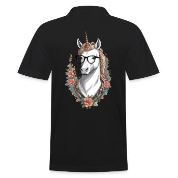 Licorne Maman Maman Drôle Maman Cadeau de Fête des Mères - Polo Homme - noir - Dos - Kai (181cm)