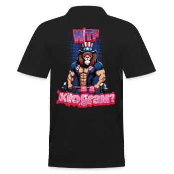 WTF est un kilogramme musclé bodybuilder Leo - Polo Homme - noir - Dos - Kai (181cm)