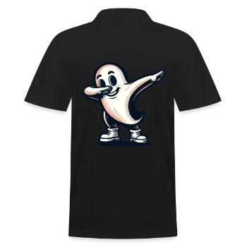 Drôle Halloween Fête Effrayant Saison Hantée - Polo Homme - noir - Dos - Kai (181cm)