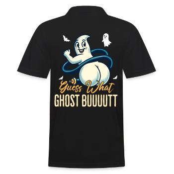 Costume d’Halloween Fantômes effrayants Amoureux - Polo Homme - noir - Dos - Kai (181cm)