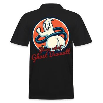 Costume d’Halloween Fantômes de fête effrayante - Polo Homme - noir - Dos - Kai (181cm)