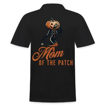 Mère Du Champ De Citrouille Drôle Disant Halloween - Polo Homme - noir - Dos - Kai (181cm)