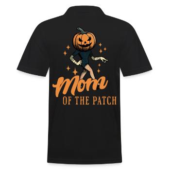 Maman du champ de citrouilles drôle disant Halloween - Polo Homme - noir - Dos - Kai (181cm)