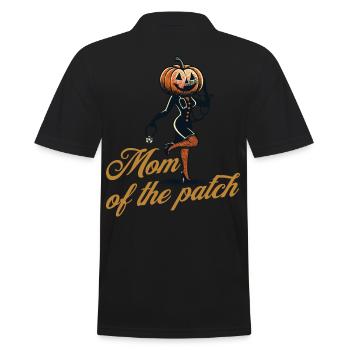 Maman du champ de citrouilles drôle disant Halloween - Polo Homme - noir - Dos - Kai (181cm)