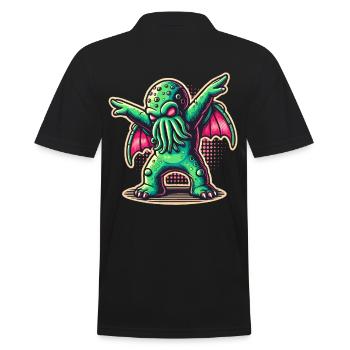 Drôle de danse Cthulhu - Polo Homme - noir - Dos - Kai (181cm)
