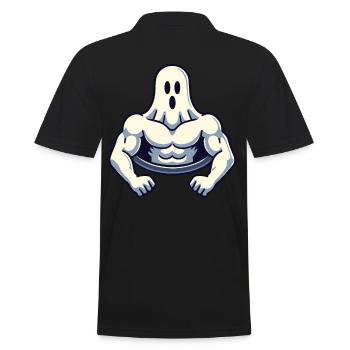 Musculation Ghost Workout Renforcement musculaire Mind - Polo Homme - noir - Dos - Kai (181cm)