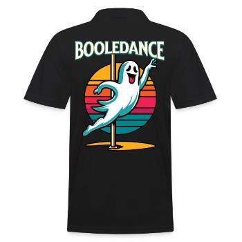 Lustiger Boole-dance Spruch Pole Dance Halloween - Männer Poloshirt - Schwarz - Hinten - Kai (181cm)