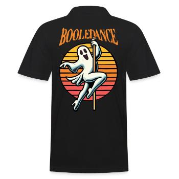 Lustiger Boole-dance Spruch Pole Dance Halloween - Männer Poloshirt - Schwarz - Hinten - Kai (181cm)