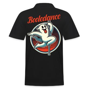 Lustiger Boole-dance Spruch Pole Dance Halloween - Männer Poloshirt - Schwarz - Hinten - Kai (181cm)