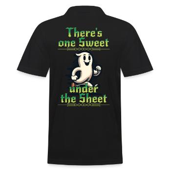 Last Minute Kinder Kostüm lustiges Halloween - Männer Poloshirt - Schwarz - Hinten - Kai (181cm)