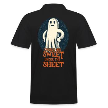Costume de dernière minute Effrayant Halloween - Polo Homme - noir - Dos - Kai (181cm)