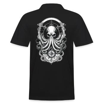 Octopus Sea Monster Hobby Pêcheur Marin - Polo Homme - noir - Dos - Kai (181cm)