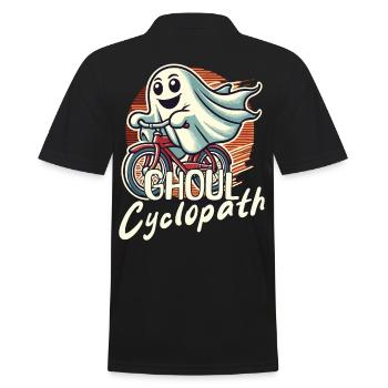 Cyclisme Ghost Ghoul Cyclopathe - Polo Homme - noir - Dos - Kai (181cm)