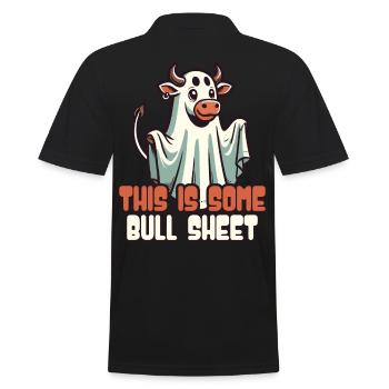 C’est vraiment un de vache drôle - Polo Homme - noir - Dos - Kai (181cm)