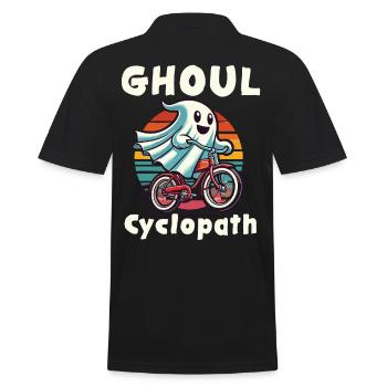 Ghoul Cyclopath Retro Ghost Driver - Polo Homme - noir - Dos - Kai (181cm)