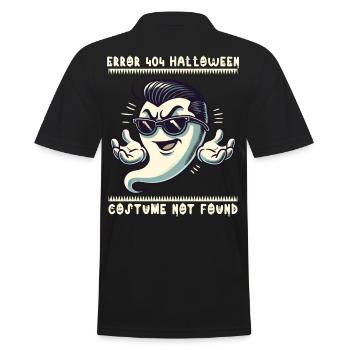 Erreur drôle 404 Costume d’Halloween introuvable - Polo Homme - noir - Dos - Kai (181cm)