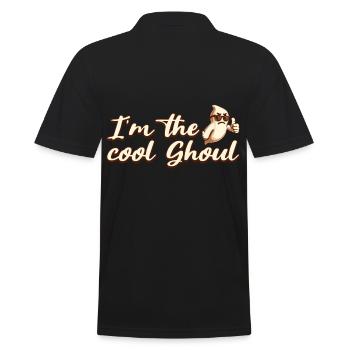I’m The Cool Ghost Halloween Fun - Polo Homme - noir - Dos - Kai (181cm)